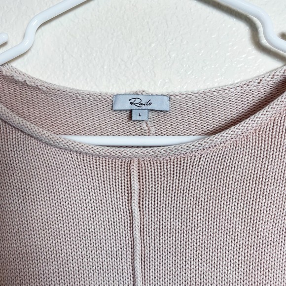 Rails Erin Blush Pink Sweater Size M - Picture 3 of 5